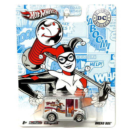 Hot Wheels DC Comics Originals Harley Quinn Bread Box 1:64 Diecast Real Riders