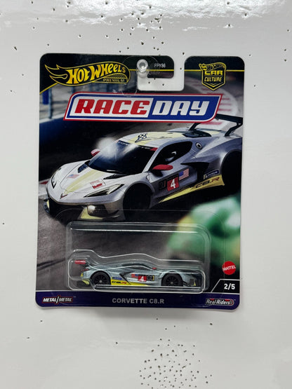 Hot Wheels Premium Race Day Corvette C8.R 1:64 Diecast