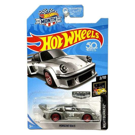 Hot Wheels ZAMAC Nightburnerz Porsche 934.5 1:64 Diecast