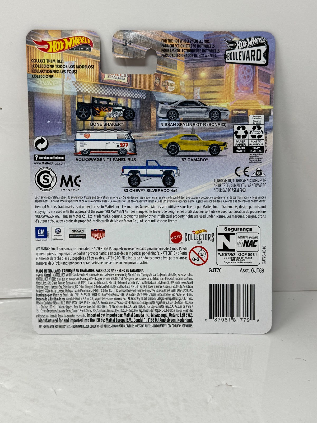 Hot Wheels Premium Boulevard #3 Volkswagen T1 Panel Bus 1:64 Diecast