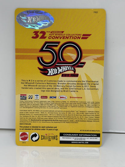 Hot Wheels 2018 Collectors Convention 1965 Mercury Comet Cyclone 1:64 Diecast