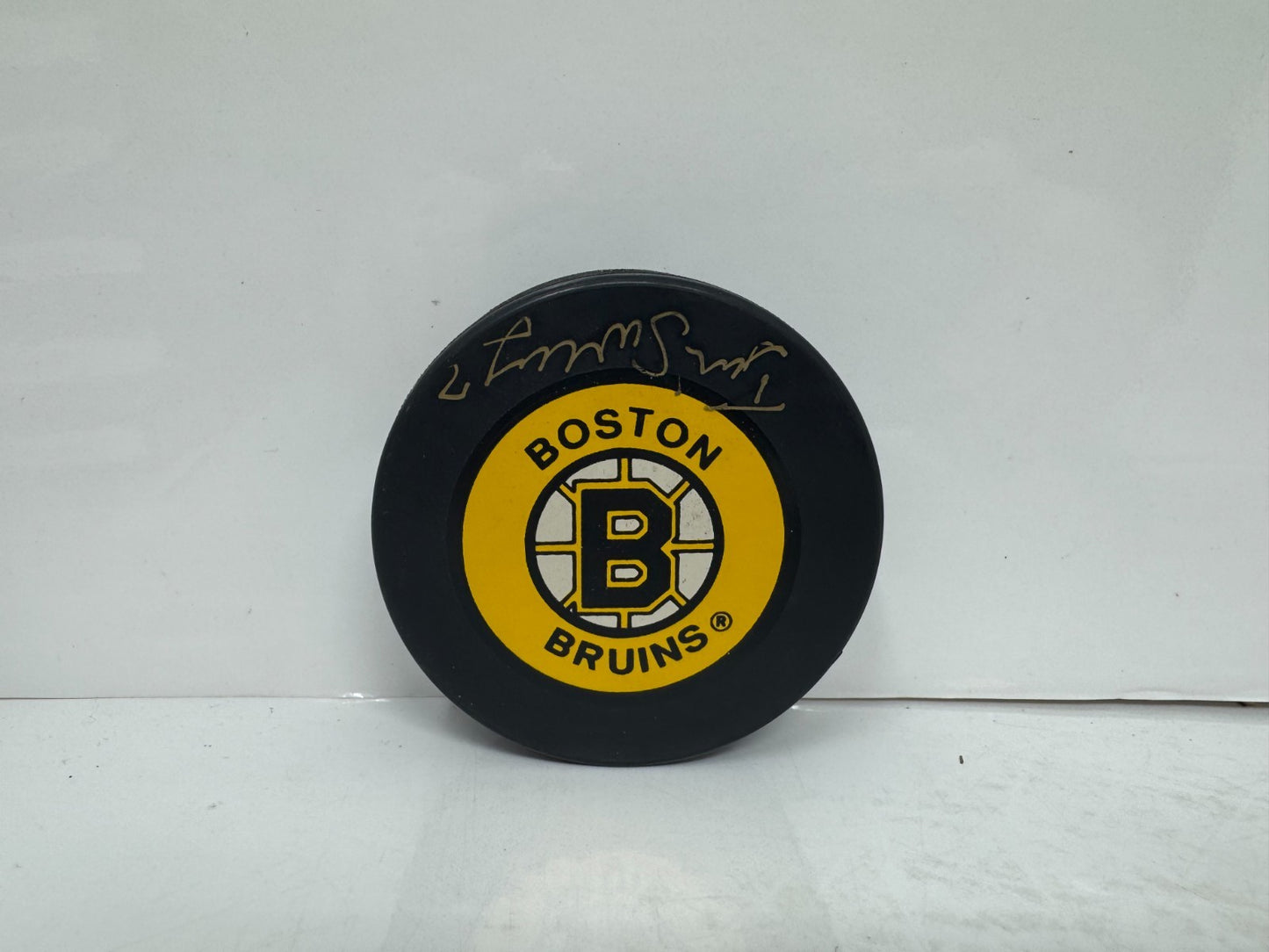 Tim Sweeney Boston Bruins Signed NHL Autograph Puck Gold Auto