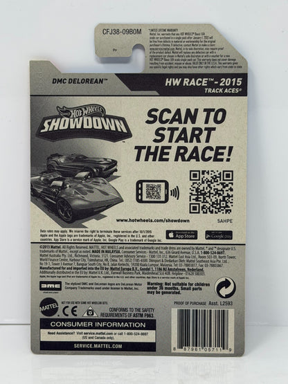 Hot Wheels Super Treasure Hunt DMC DeLorean HW Race 1:64 Diecast STH