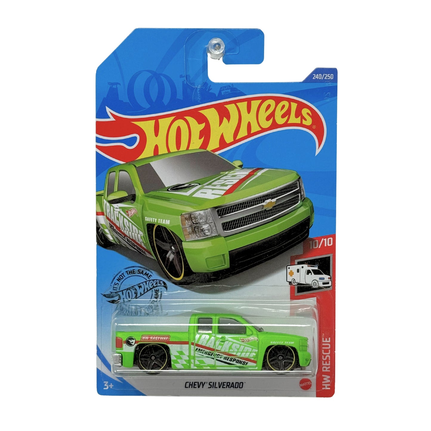 Hot Wheels HW Rescue TREASURE HUNT Chevy Silverado 1:64 Diecast