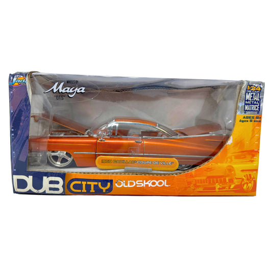 Jada Dub City Old Skool 1959 Cadillac Coupe de Ville 1:24 Diecast Maya Wheels