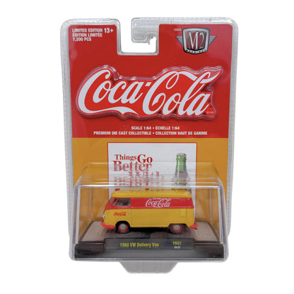M2 Machines Coca-Cola 1960 Volkswagen Delivery Van 1:64 Diecast