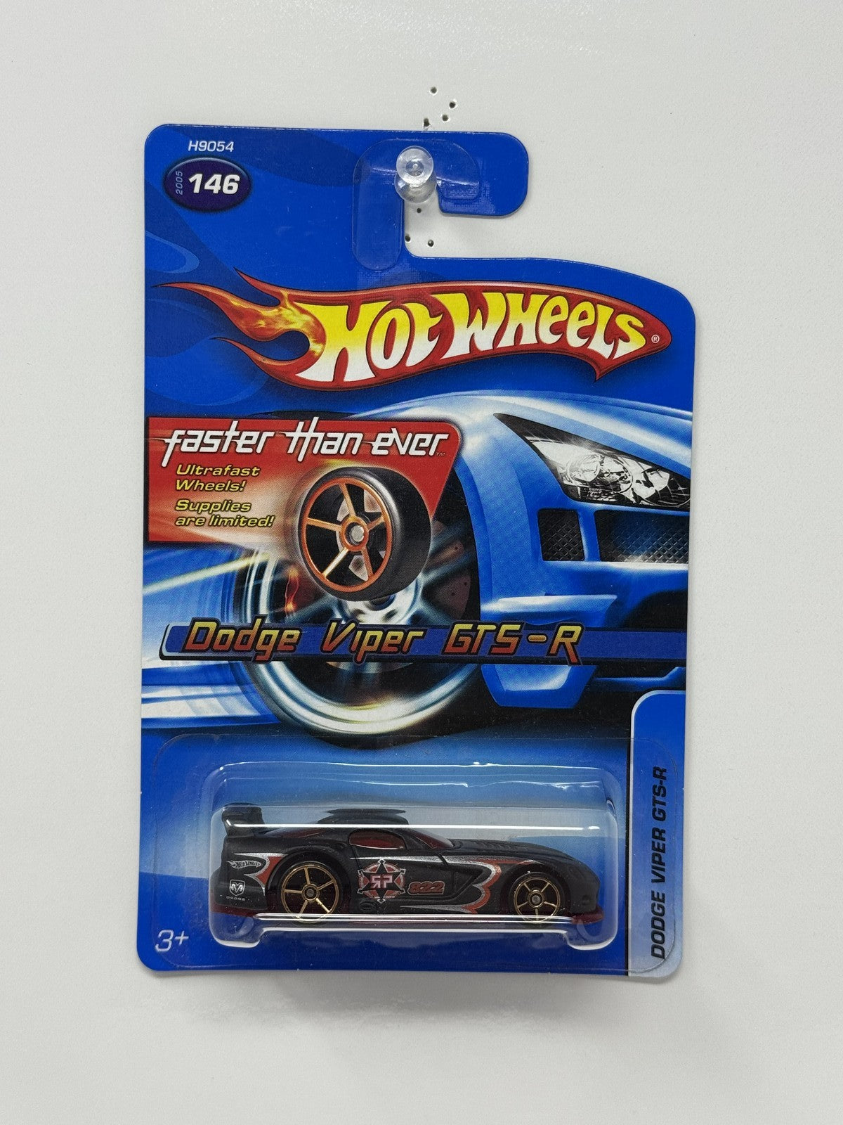 Hot Wheels Faster Than Ever Dodge Viper GTS-R 1:64 Diecast Black