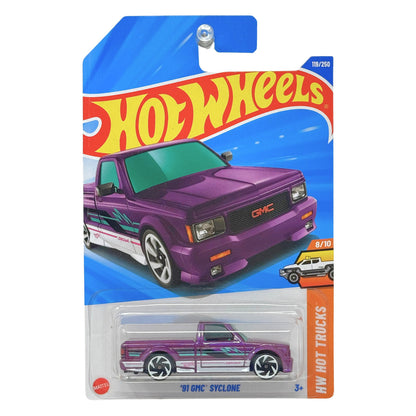 Hot Wheels Hot Trucks 1991 GMC Syclone 1:64 Diecast V6