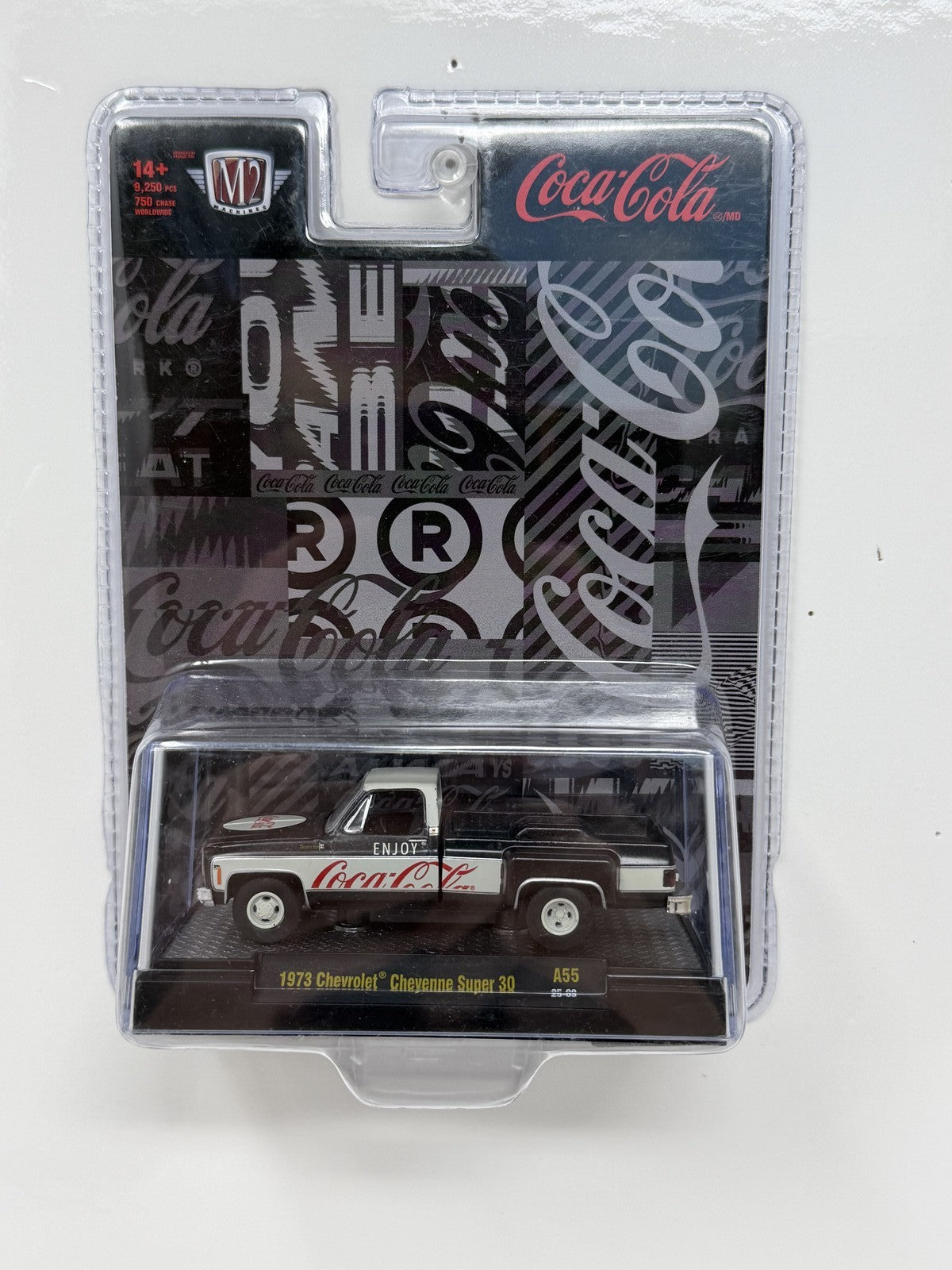 M2 Machines Coca-Cola 1973 Chevrolet Cheyenne Super 30 1:64 Diecast