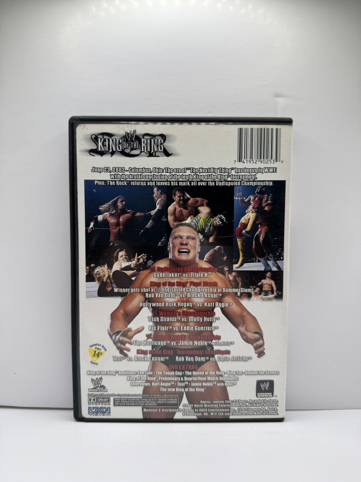 WWE King of the Ring 2002 (DVD) WWE Wrestling