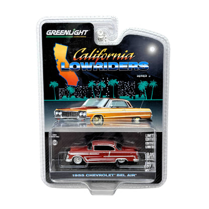 Greenlight California Lowriders 1955 Chevrolet Bel Air 1:64 Diecast