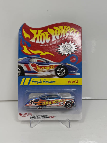 Hot Wheels Ed Watts Race Team Purple Passion 1:64 Diecast 1136/2500