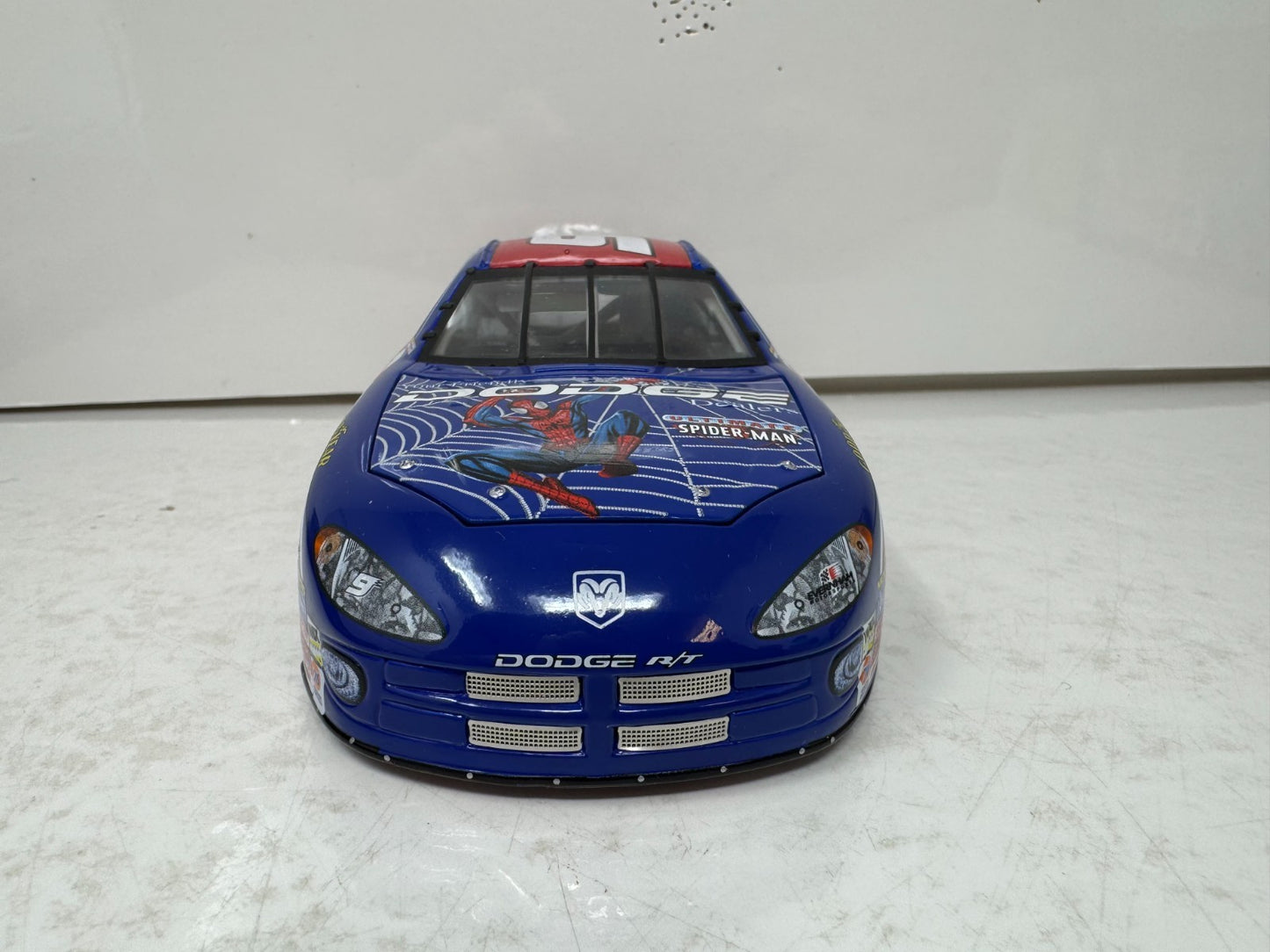 Action Nascar #9 Bill Elliott Spider-Man 2001 Dodge Intrepid R/T 1:24 Diecast