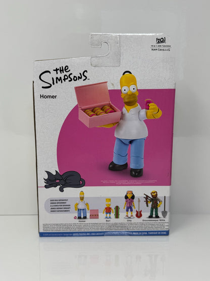 Jakks Pacific The Simpsons Homer with Donut Stand Action Figure