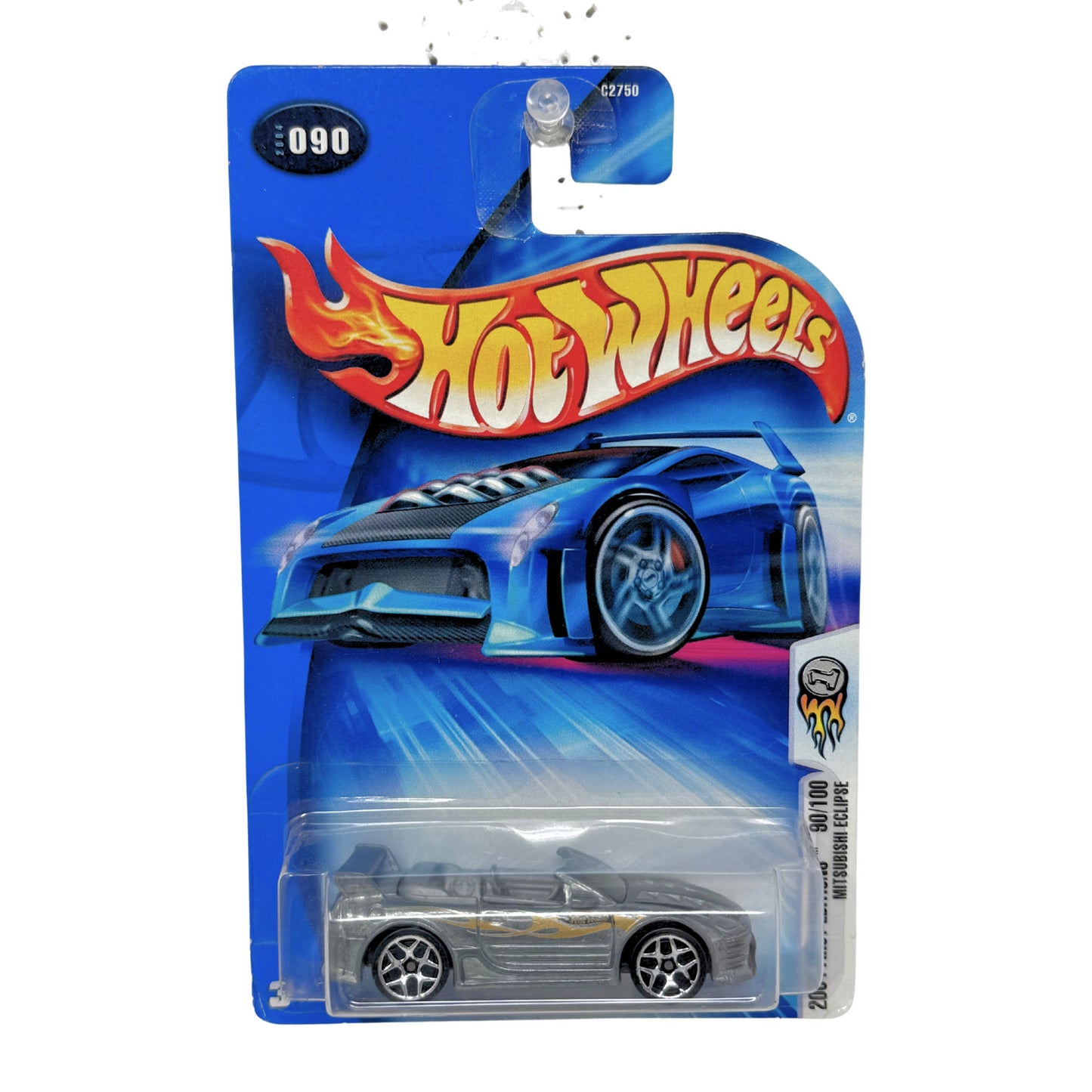 Hot Wheels First Editions Mitsubishi Eclipse ZAMAC 1:64 Diecast