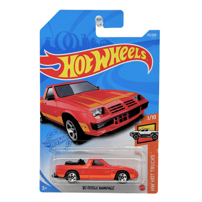 Hot Wheels Hot Trucks 1982 Dodge Rampage 1:64 Diecast V2