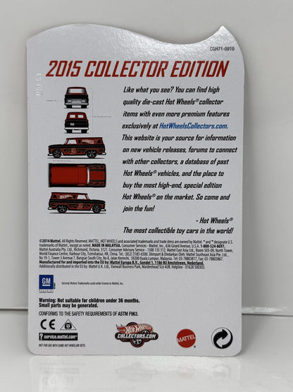 Hot Wheels 2015 Collector Edition 1964 GMC Panel K-Mart Mail In 1:64 Diecast
