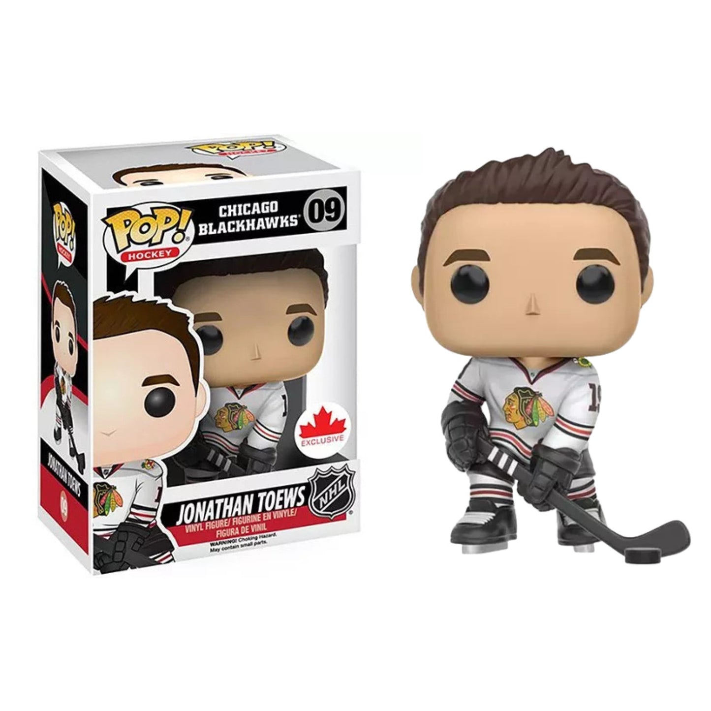 Funko Pop! Hockey Jonathan Toews #09 Chicago Blackhawks Exclusive Vinyl Figure