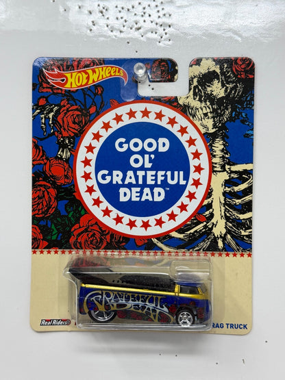 Hot Wheels Grateful Dead Volkswagen Drag Truck 1:64 Diecast Real Riders