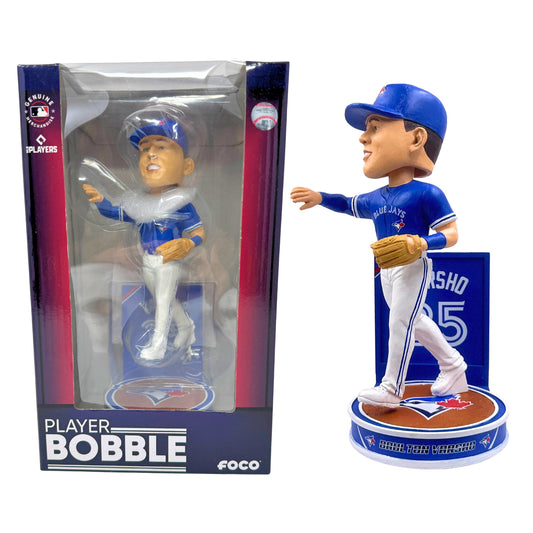 FOCO MLB Toronto Blue Jays Daulton Varsho "Hero Series" Bobblehead