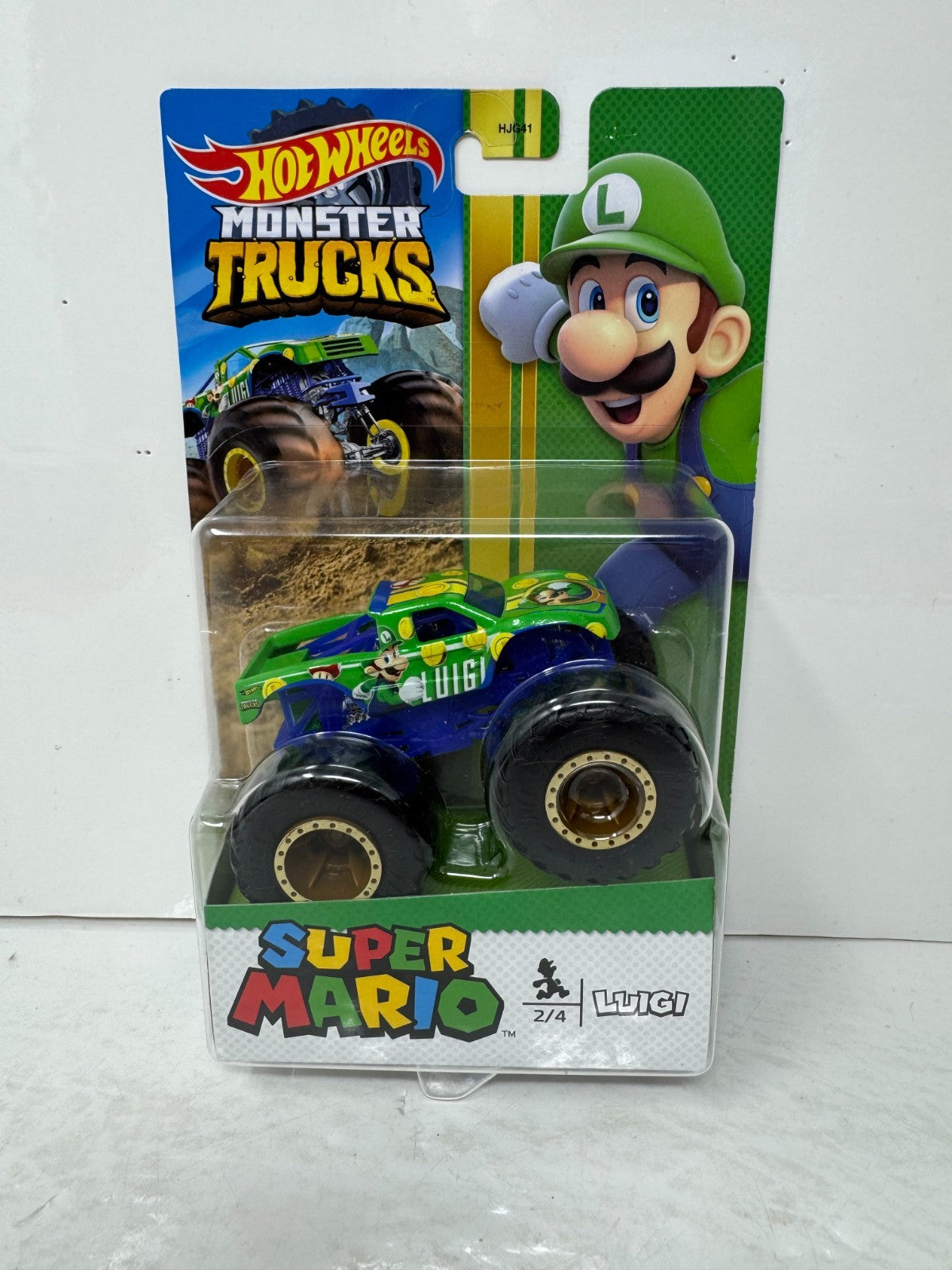 2022 Super Mario Hot Wheels Monster Trucks Mario LUIGI Bowser Yoshi COMPLETE SET
