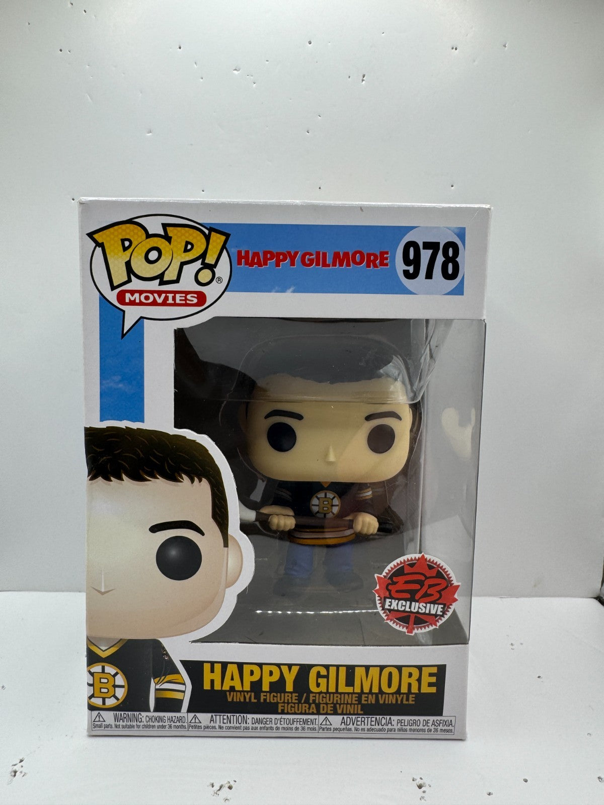 Funko Pop! Movies Happy Gilmore #978 Happy Gilmore EB Exclusive Vinyl Figure