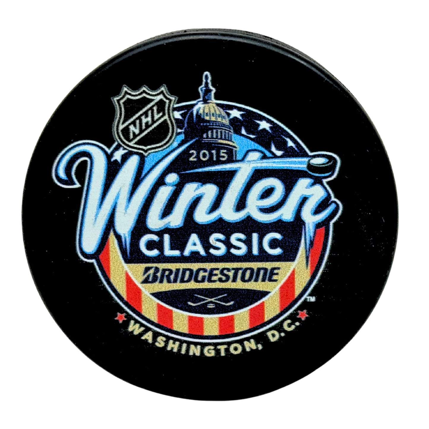 2015 NHL Winter Classic Washington D.C. Commemorative Hockey Puck