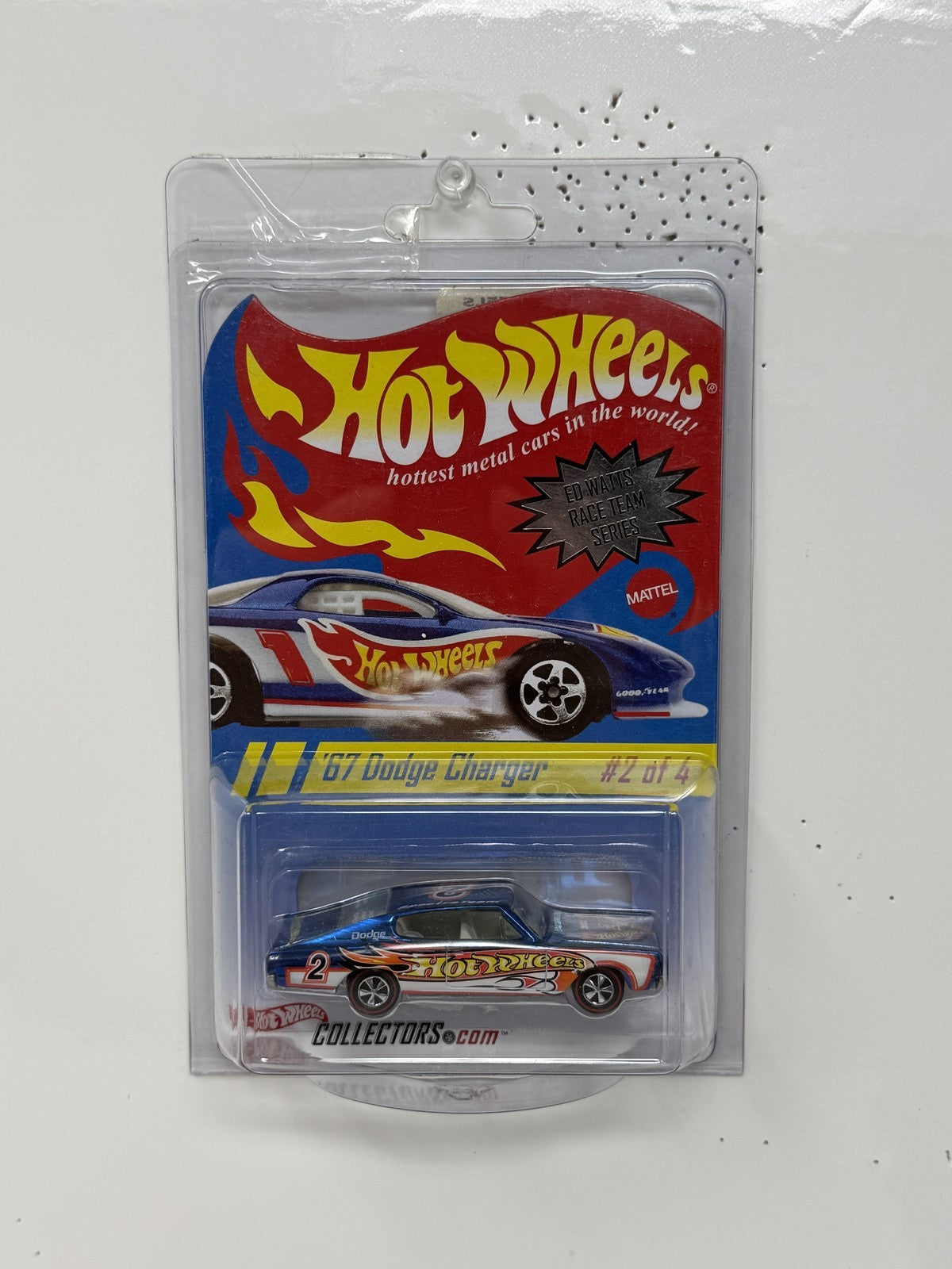 Hot Wheels Ed Watts Race Team 1967 Dodge Charger 1:64 Diecast 1136/2500