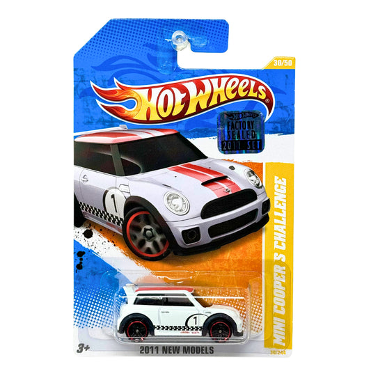 Hot Wheels 2011 New Models Mini Cooper S Challenge 1:64 Diecast Factory Sealed