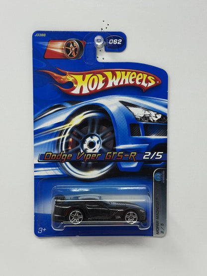 Hot Wheels Mopar Madness Dodge Viper GTS-R 1:64 Diecast Black