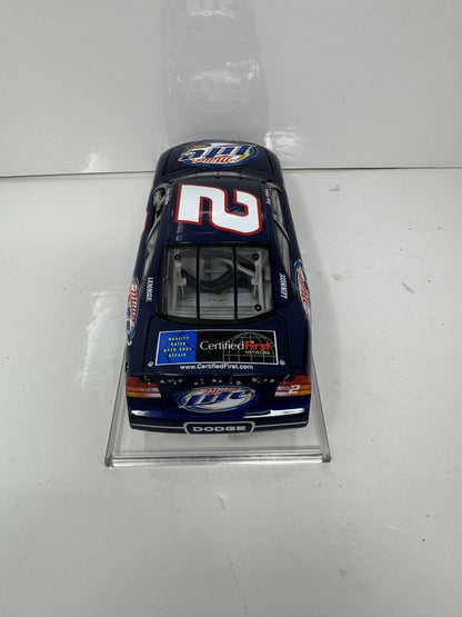Action Nascar Rusty Wallace #2 Miller Lite 2003 Dodge Intrepid 1:24 Diecast