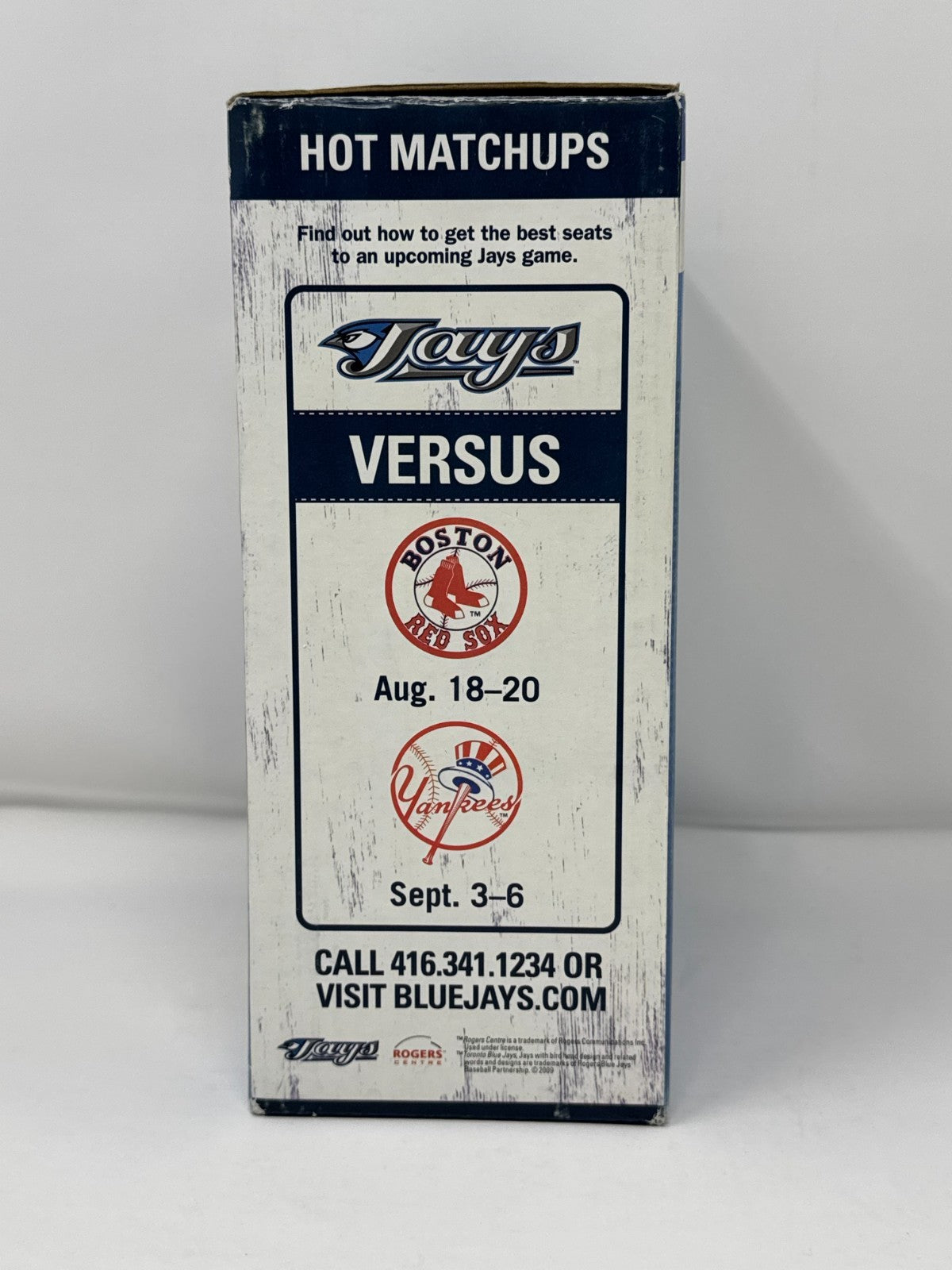 Bobble Dobbles MLB Toronto Blue Jays Tom Henke "The Terminator" 2009 Figurine