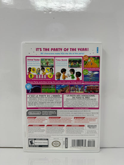 Wii Party Nintendo Wii Video Game Good Condition!!! w/ Manual