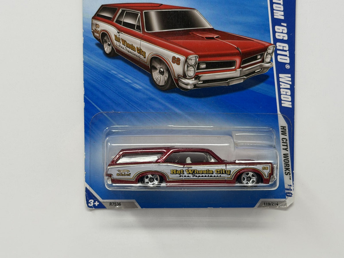 Hot Wheels HW City Works Custom 1966 GTO Wagon 1:64 Diecast