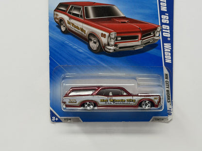 Hot Wheels HW City Works Custom 1966 GTO Wagon 1:64 Diecast
