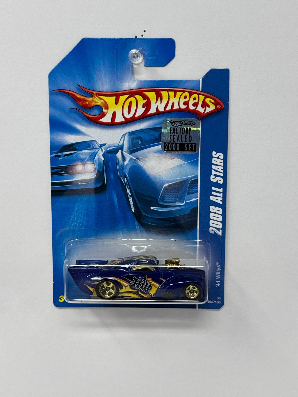 Hot Wheels 2008 All Stars 1941 Willys 1:64 Diecast Factory Sealed