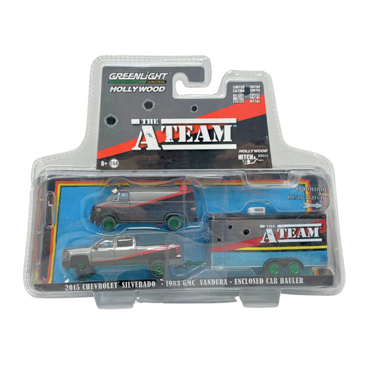 Greenlight Hollywood The A-Team GMC Vandura CHASE 1:64 Diecast with Wheel Error