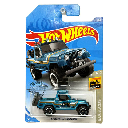 Hot Wheels Super Treasure Hunt Jeepster Commando Baja Blazers 1:64 Diecast STH