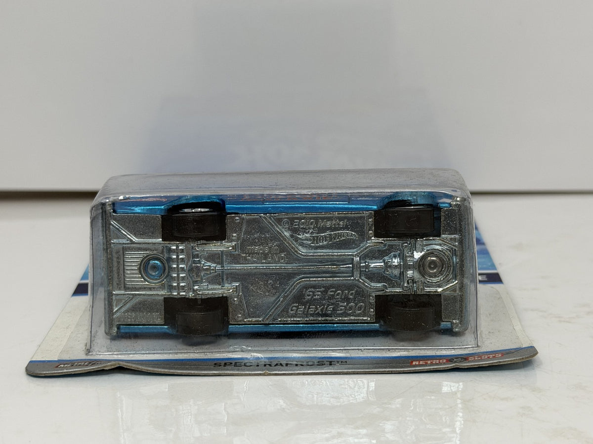 Hot Wheels Cool Classics 1965 Ford Galaxie Spectrafrost 1:64 Diecast Blue