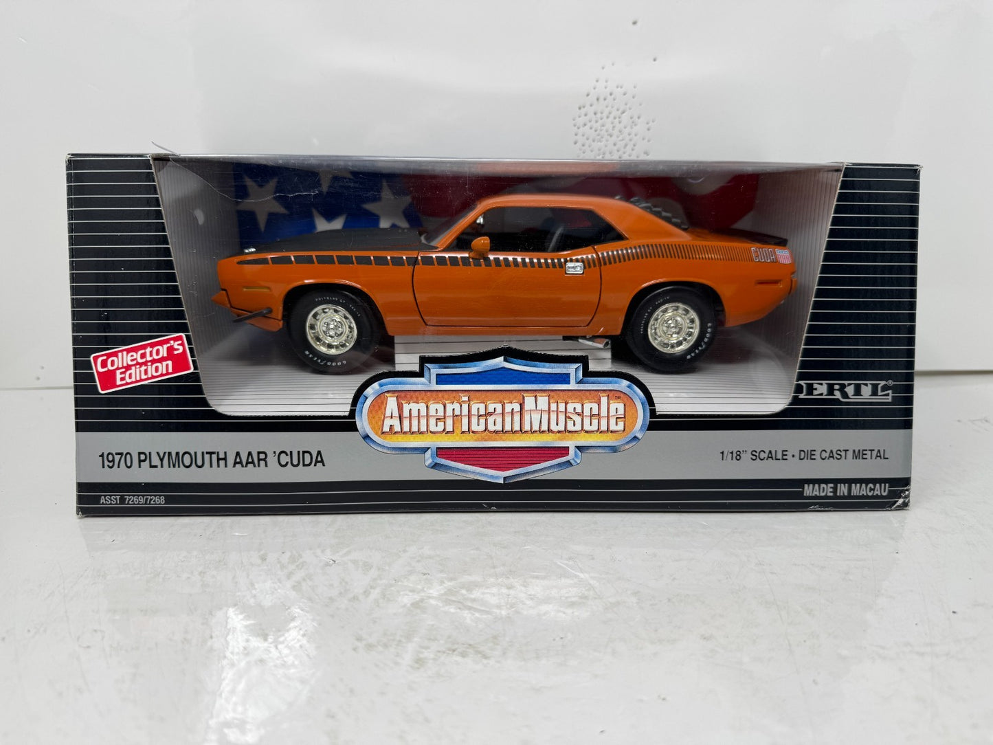 Ertl American Muscle 1970 Plymouth AAR ’Cuda 1:18 Diecast