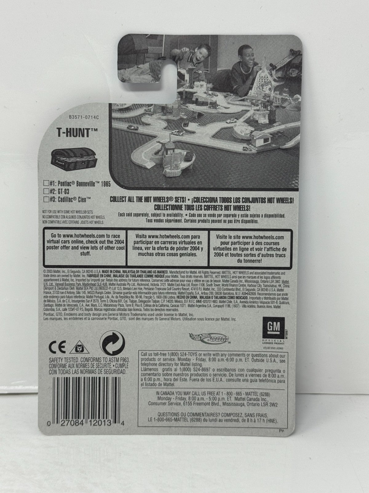 Hot Wheels Treasure Hunt GT-03 Real Riders 1:64 Diecast