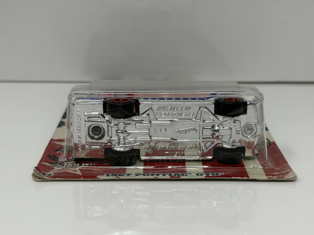 Hot Wheels Stars & Stripes 1967 Pontiac GTO Convertible 1:64 Diecast