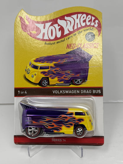 Hot Wheels Neo-Classics Volkswagen Drag Bus Series 14 1:64 Diecast 3068/7500