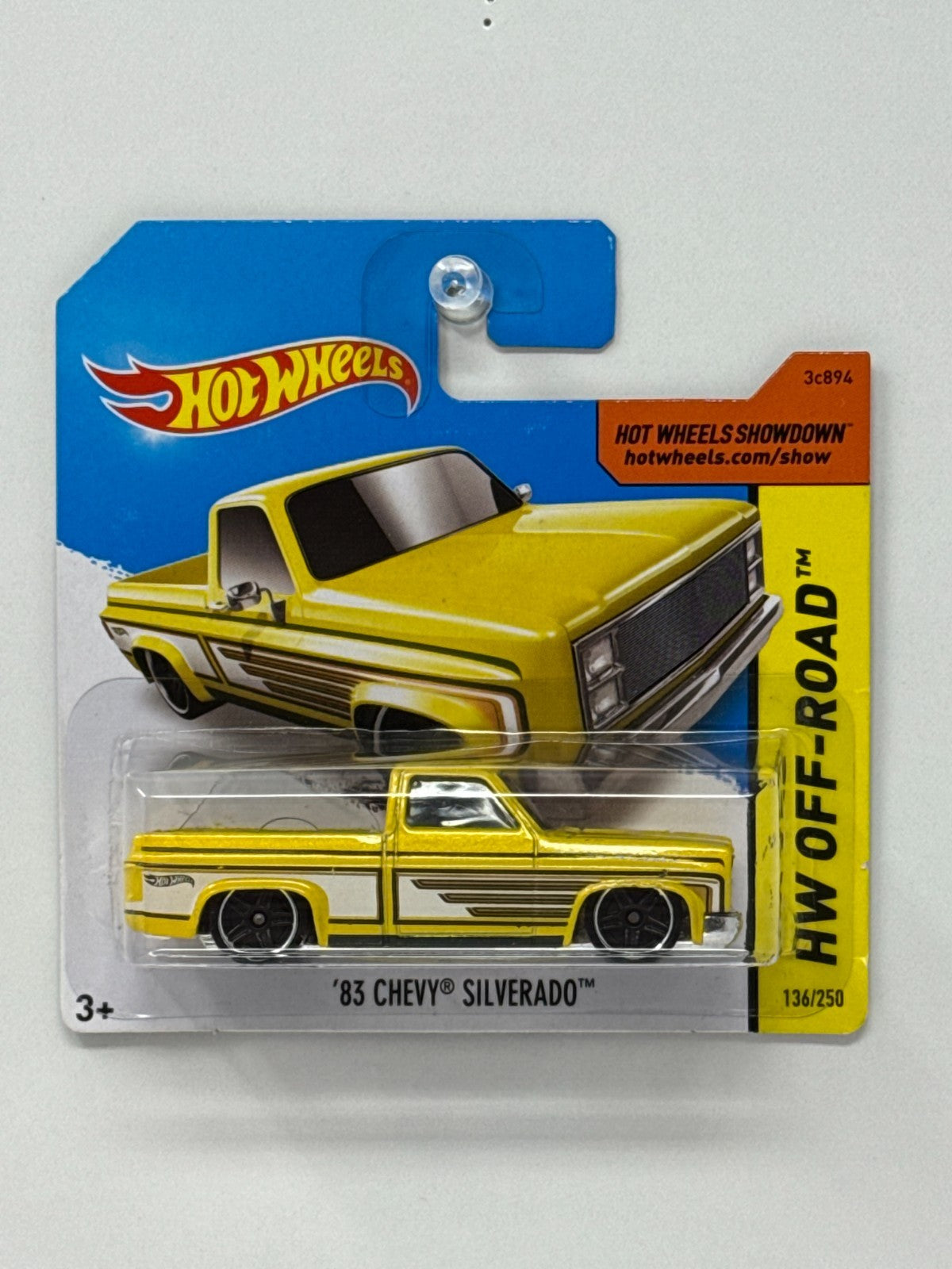 Hot Wheels HW Off-Road 1983 Chevy Silverado 1:64 Diecast Short Card