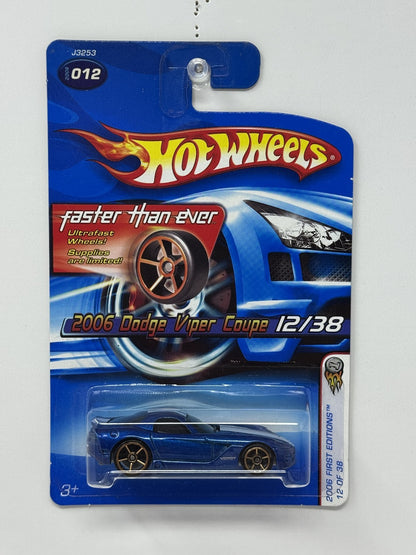 Hot Wheels First Editions Faster then Ever 2006 Dodge Viper Coupe 1:64 Diecast