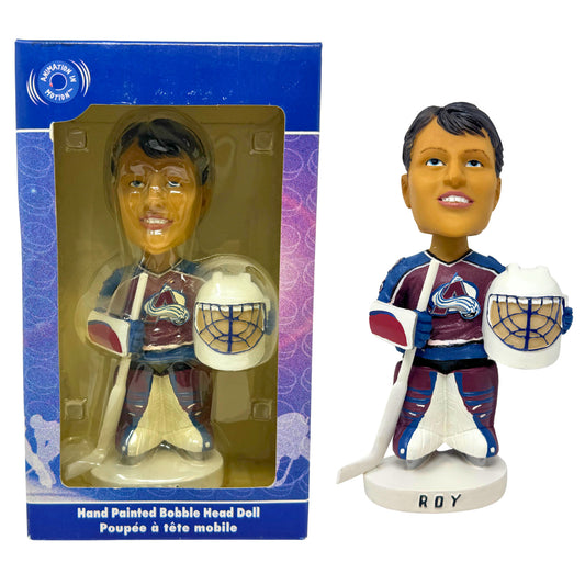 Bobble Dobbles NHL Patrick Roy Colorado Avalanche Bobblehead