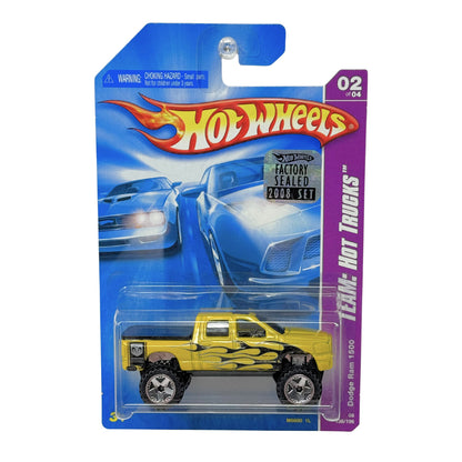 Hot Wheels Team Hot Trucks Dodge Ram 1500 Pickup 1:64 Diecast Factory Sealed