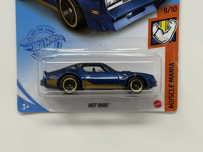 Hot Wheels Muscle Mania Hot Bird 1:64 Diecast Blue