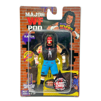 Major Bendies Raven Bloody Chase Wrestling Figure