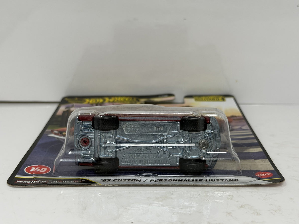 Hot Wheels Premium Boulevard #149 Custom 1967 Ford Mustang 1:64 Diecast